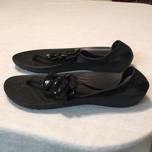 Crocs Black Sandals